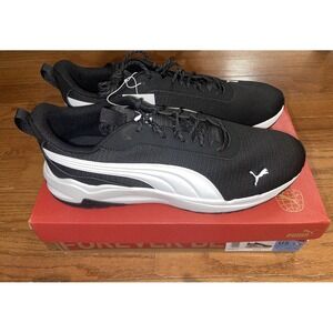 PUMA Men's Zip C Sneaker BLACK - Size 13
